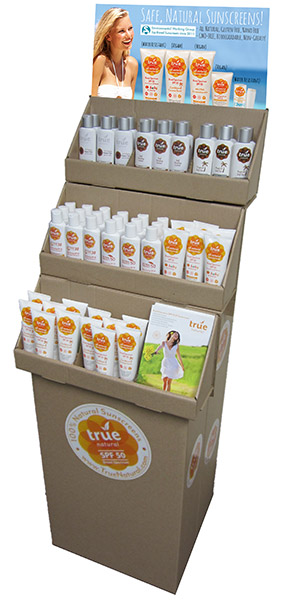 True Natural Sun & Tan Floor Stand